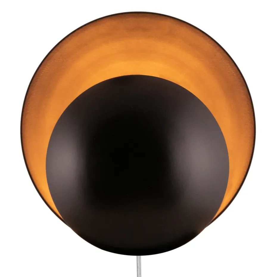Lámpara de pared Orbit, negro