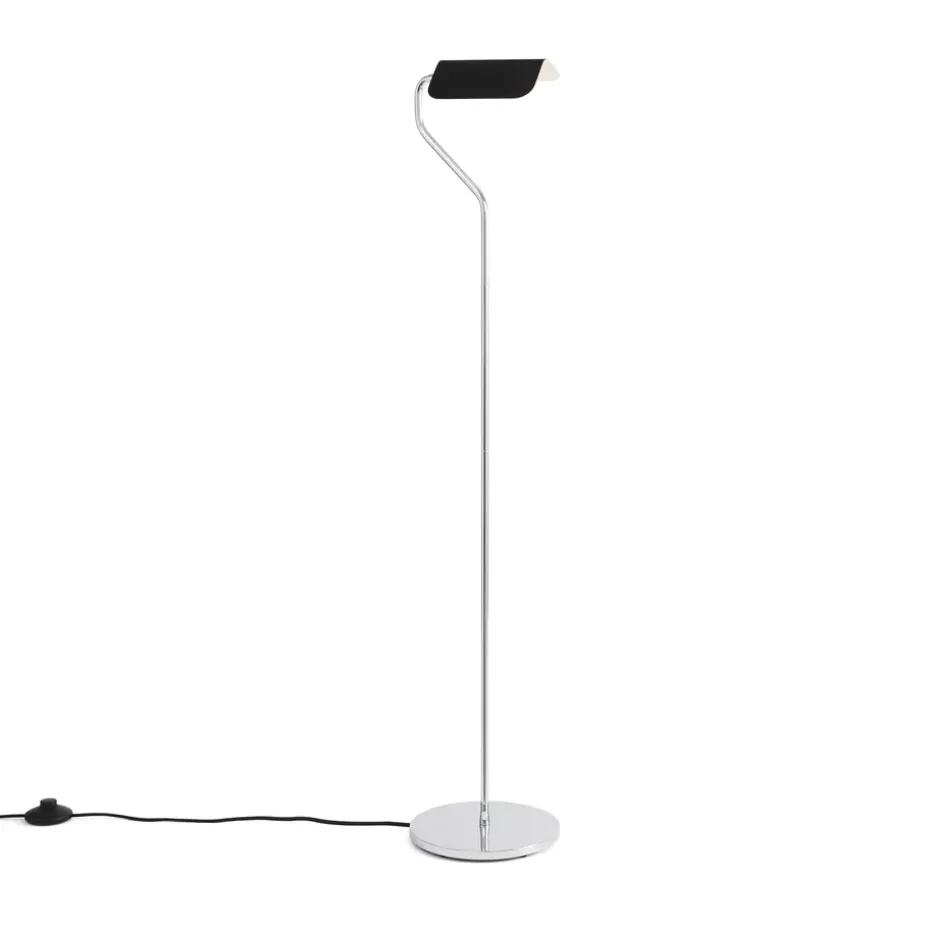 Lámpara de pie Apex, Iron black