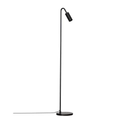 Lámpara de pie Curve 146 cm, Negro mate