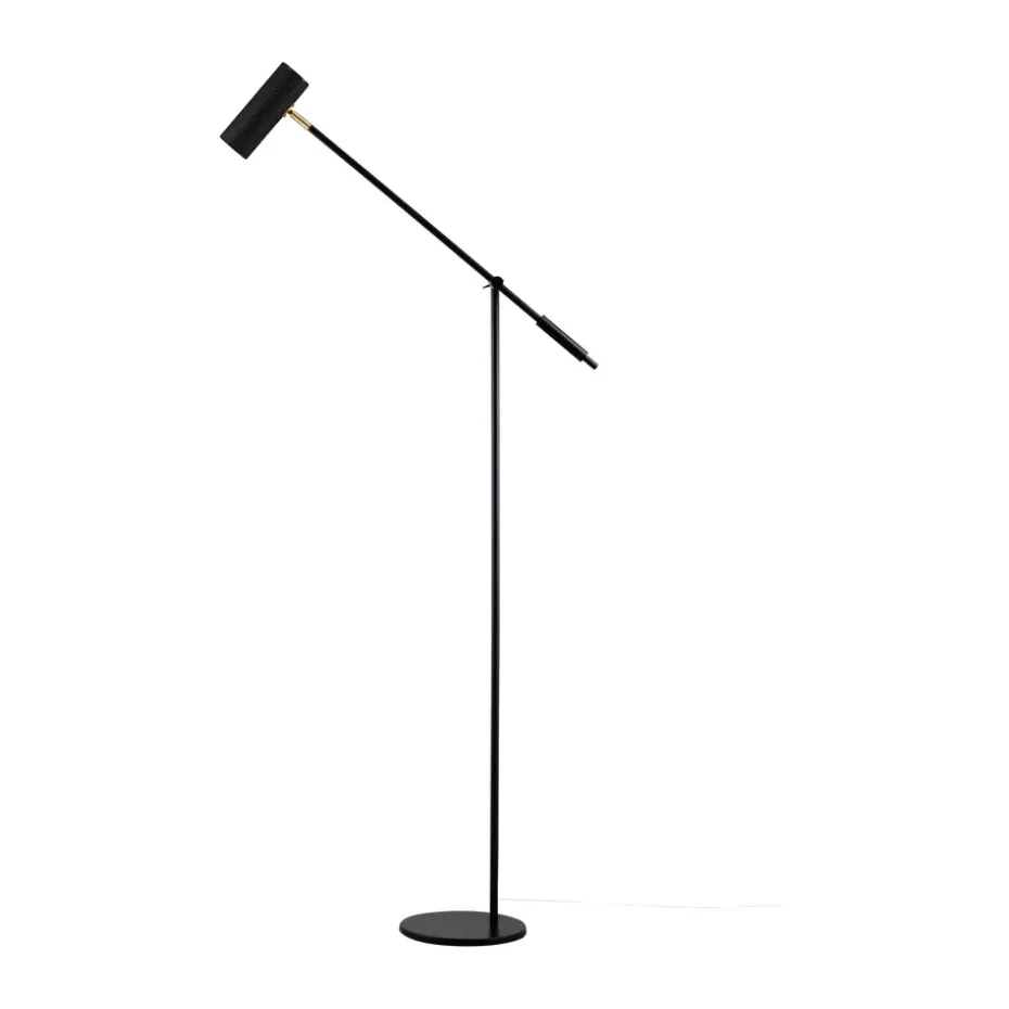 Lámpara de pie Hubble Read, Negro