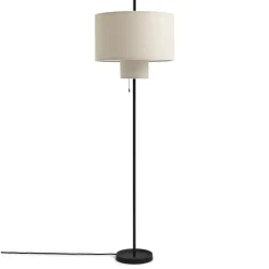 Lámpara de pie Margin, Beige