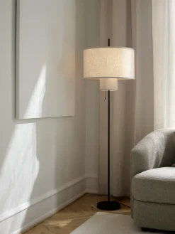 Lámpara de pie Margin, Beige