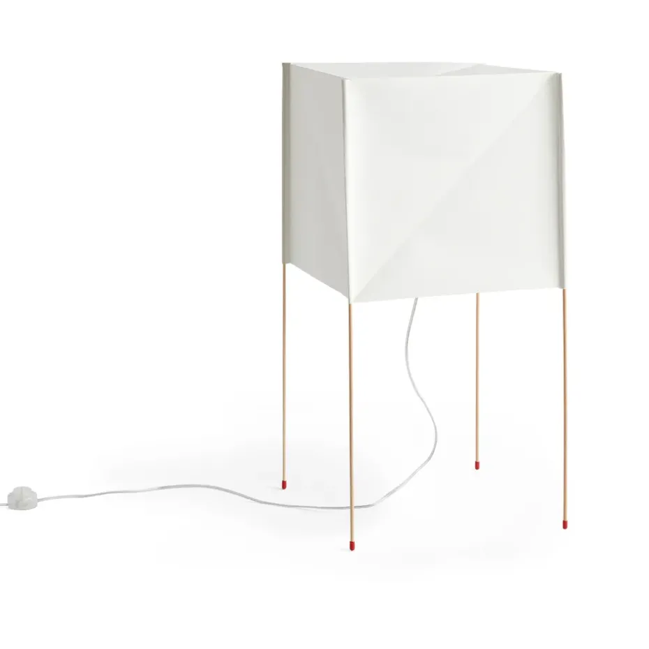Lámpara de pie Paper Cube, blanco