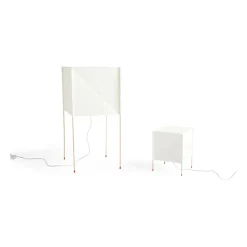 Lámpara de pie Paper Cube, blanco