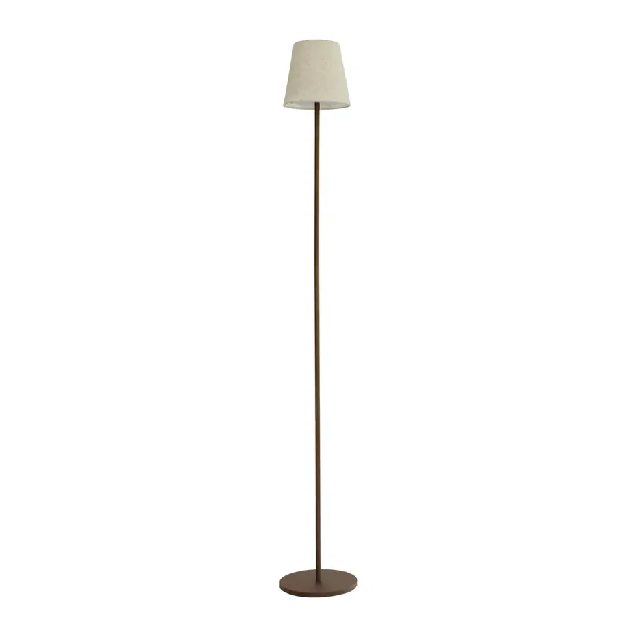 Lámpara de pie portátil Tyra Ø14 cm, Coffee