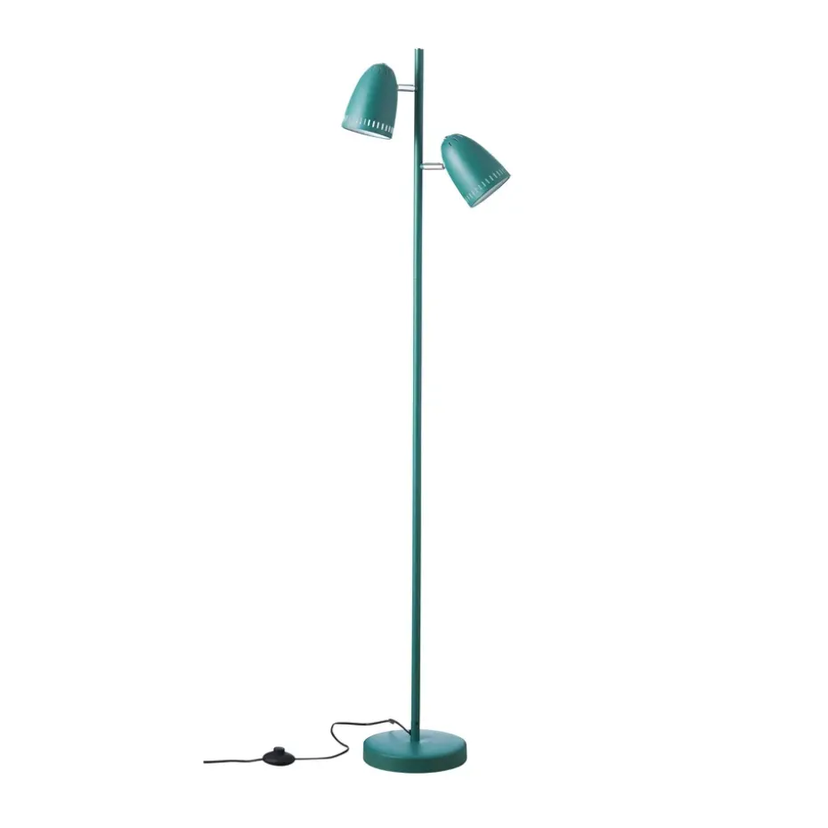 Lámpara de suelo Dynamo Twin, Duck Green
