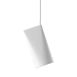 Lámpara de techo de cerámica 11,2x22 cm, White