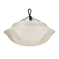 Lámpara de techo Indochina Classic Umbrella, Offwhite
