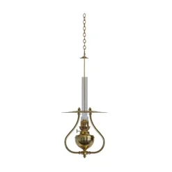 Lámpara de techo Ronneby 58 cm, Latón