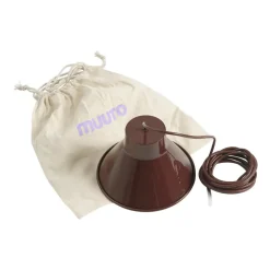 Lámpara de techo Top Ø21 cm, Rojo oscuro