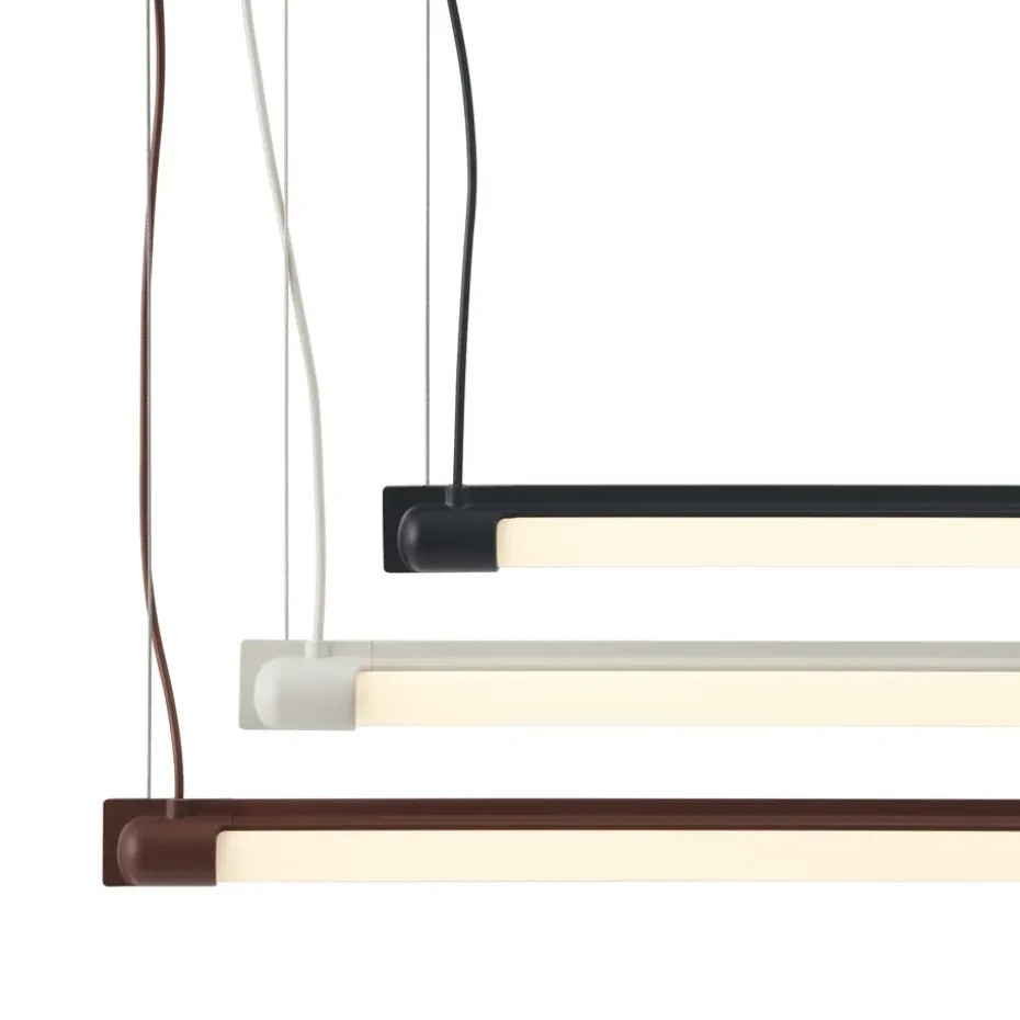 Lámpara Fine Suspension Lamp 90 cm, Deep Red