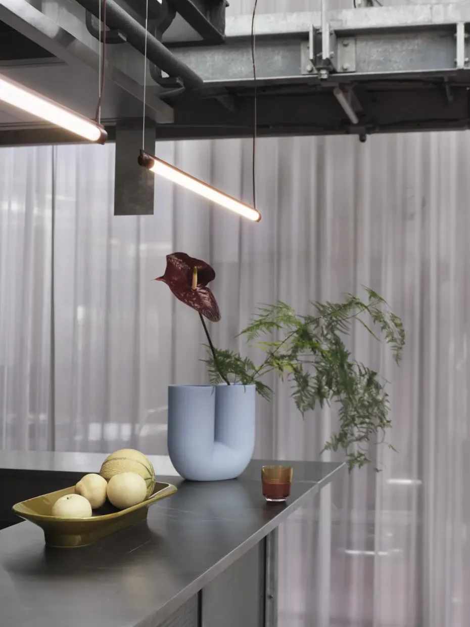 Lámpara Fine Suspension Lamp 90 cm, Deep Red