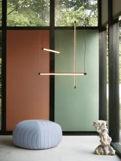 Lámpara Fine Suspension Lamp 90 cm, Deep Red