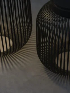 Lámpara LED Lito L, Negro