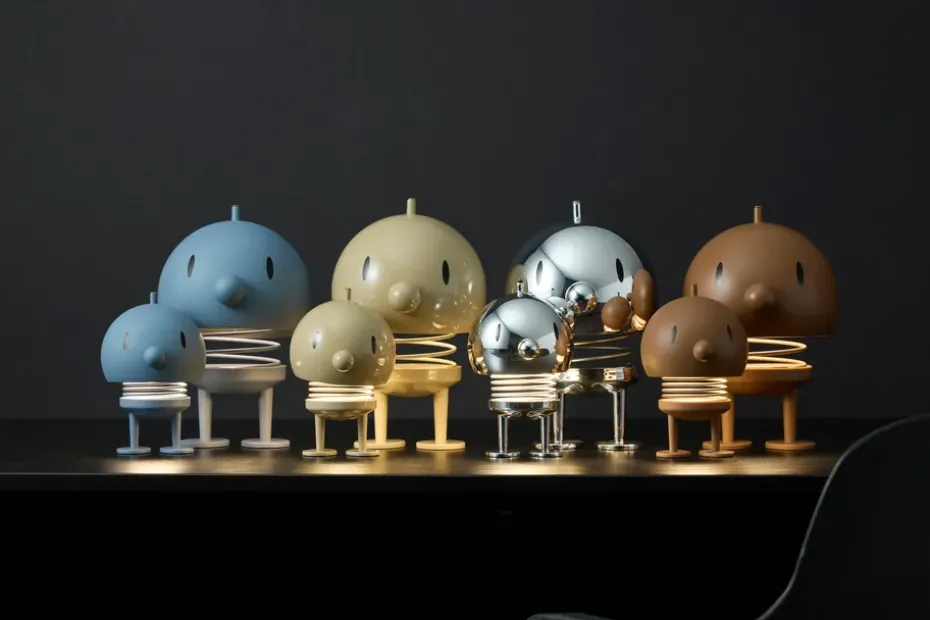 Lámpara LED portátil Hoptimist XL, Chrome