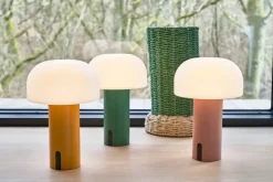 Lámpara LED portátil Styles Ø15 cm, Green