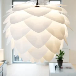 Lámpara Silvia blanco, Ø 50 cm