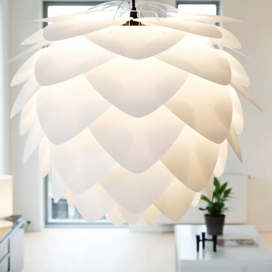 Lámpara Silvia blanco, Ø 50 cm