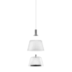 Lámpara solar colgante SunLight, blanco