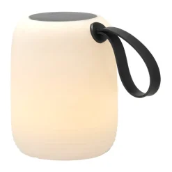 Lámpara solar Hav lounge Ø12,5 cm, Blanco-negro
