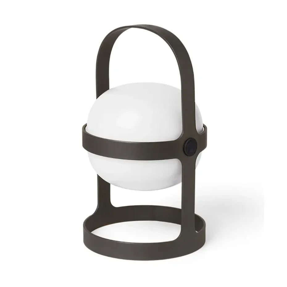 Lámpara solar Soft Spot negro, 25 cm