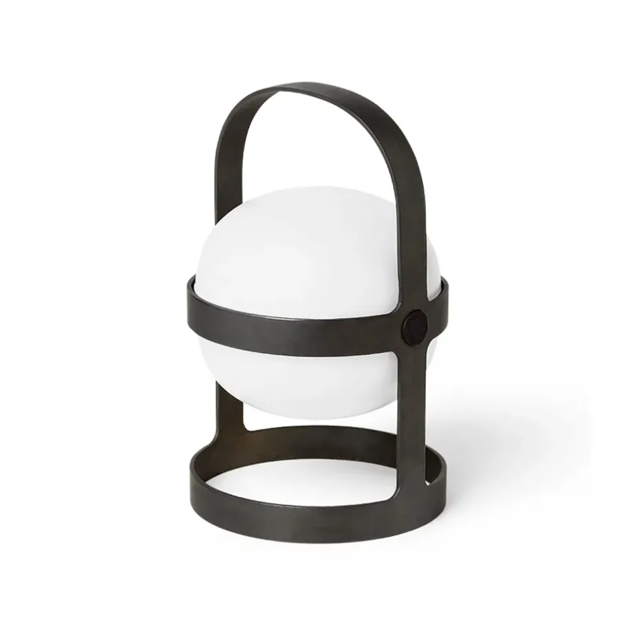 Lámpara solar Soft Spot negro, 18,5 cm