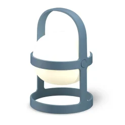Lámpara solar Soft Spot sky blue, 18,5 cm