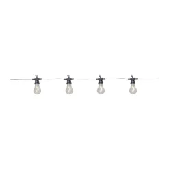 Luces Wisp negro, 855 cm, 20 luces