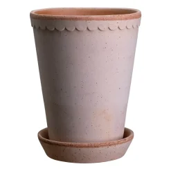 Maceta Helena alta Ø14 cm, Rosa