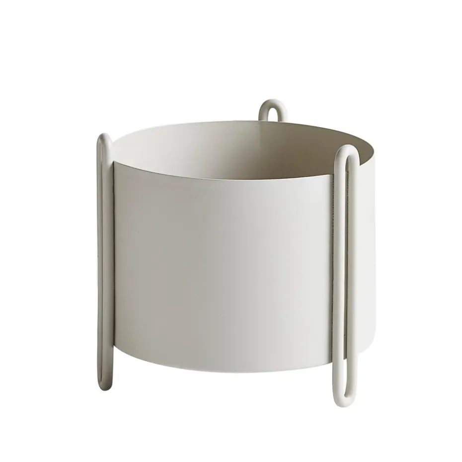 Maceta Pidestall S Ø15 cm, gris