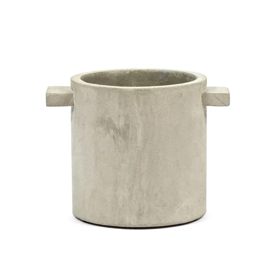 Maceta Rond Ø15 cm, Natural