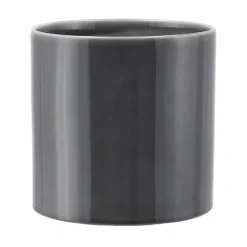 Maceta Sleek Ø19 cm, Carbón