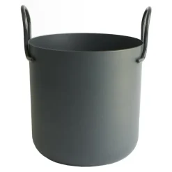 Maceta Tivoli Ø30 cm, alta, gris oscuro