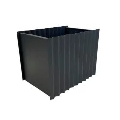 Macetero Vida, Gris oscuro, 400