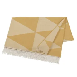 Manta algodón Rime, Mustard