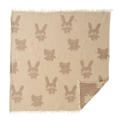 Manta Bunny&Bear 75x90 cm, Beige