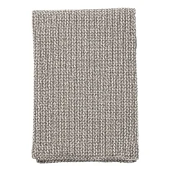 Manta de algodón Basket 130x180 cm, gris