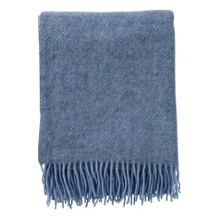 Manta de lana Gotland 130x200 cm, Infinity blue (azul)