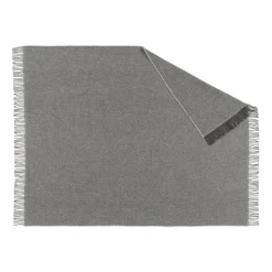 Manta de lana Sandstone 130x180 cm, gris
