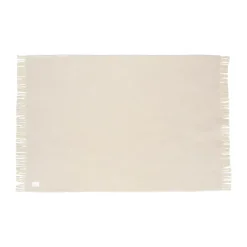 Manta de lana Sandstone 130x180 cm, Creme