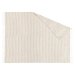Manta de lana Tidal 130x180 cm, Beige