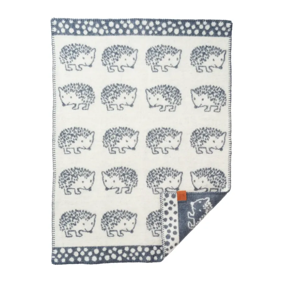 Manta infantil Hedgehog 65x90 cm, Azul