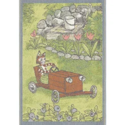 Manta infantil Pettson & Findus, kit car