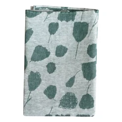Mantel Bouquet 147x147 cm, verde-off-white