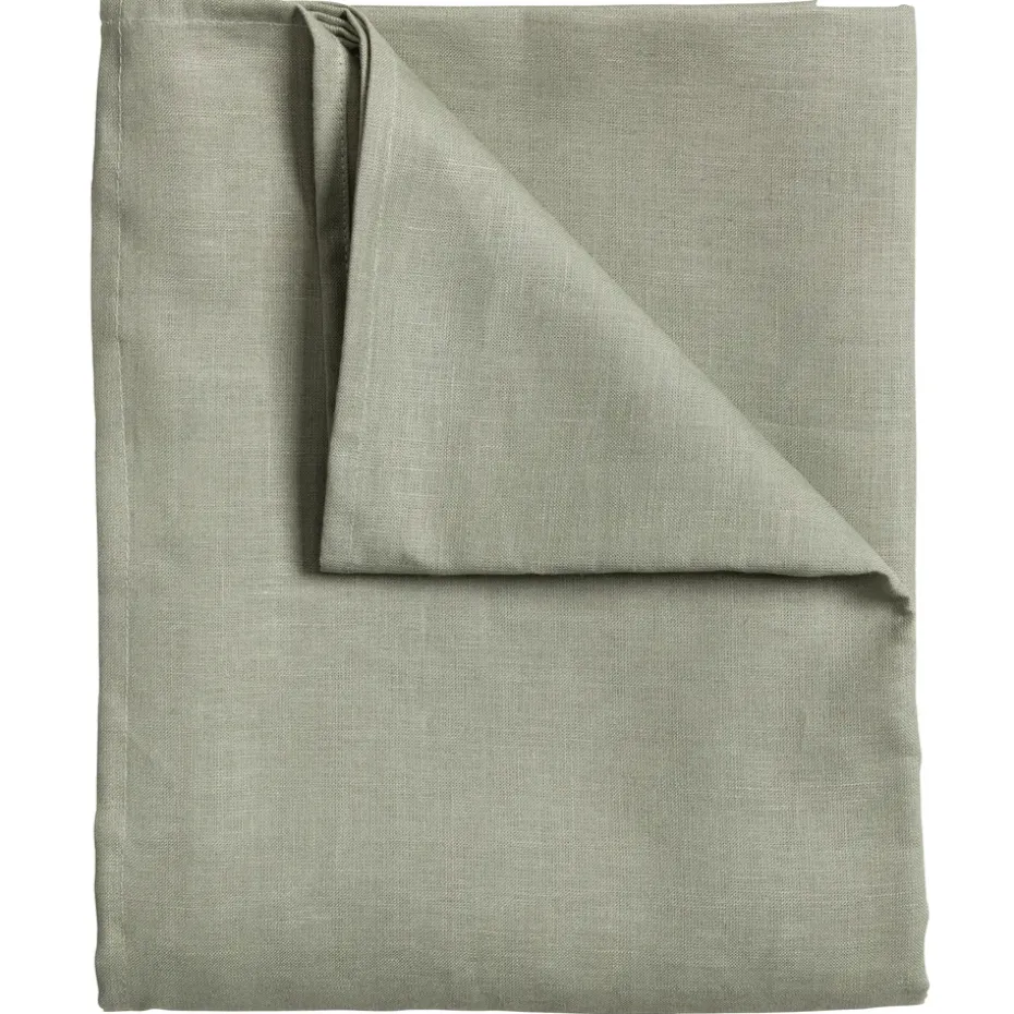 Mantel Clean 145 x 250 cm, dusty green