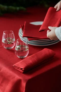 Mantel Clean 145 x 250 cm, Red
