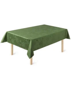 Mantel damasco Hammershøi Poppy verde, 150x370 cm