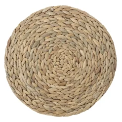 Mantel individual Bloomingville trenzado, Ø 35 cm