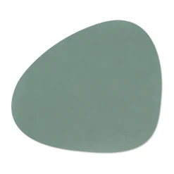 Mantel individual Nupo curve L, verde pastel