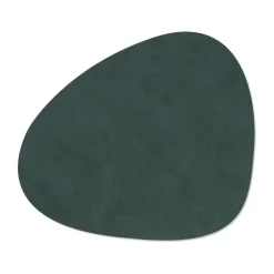 Mantel individual Nupo curve L, verde oscuro